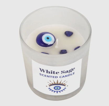 Evil Eye Protection Candle - Celestial Avenue