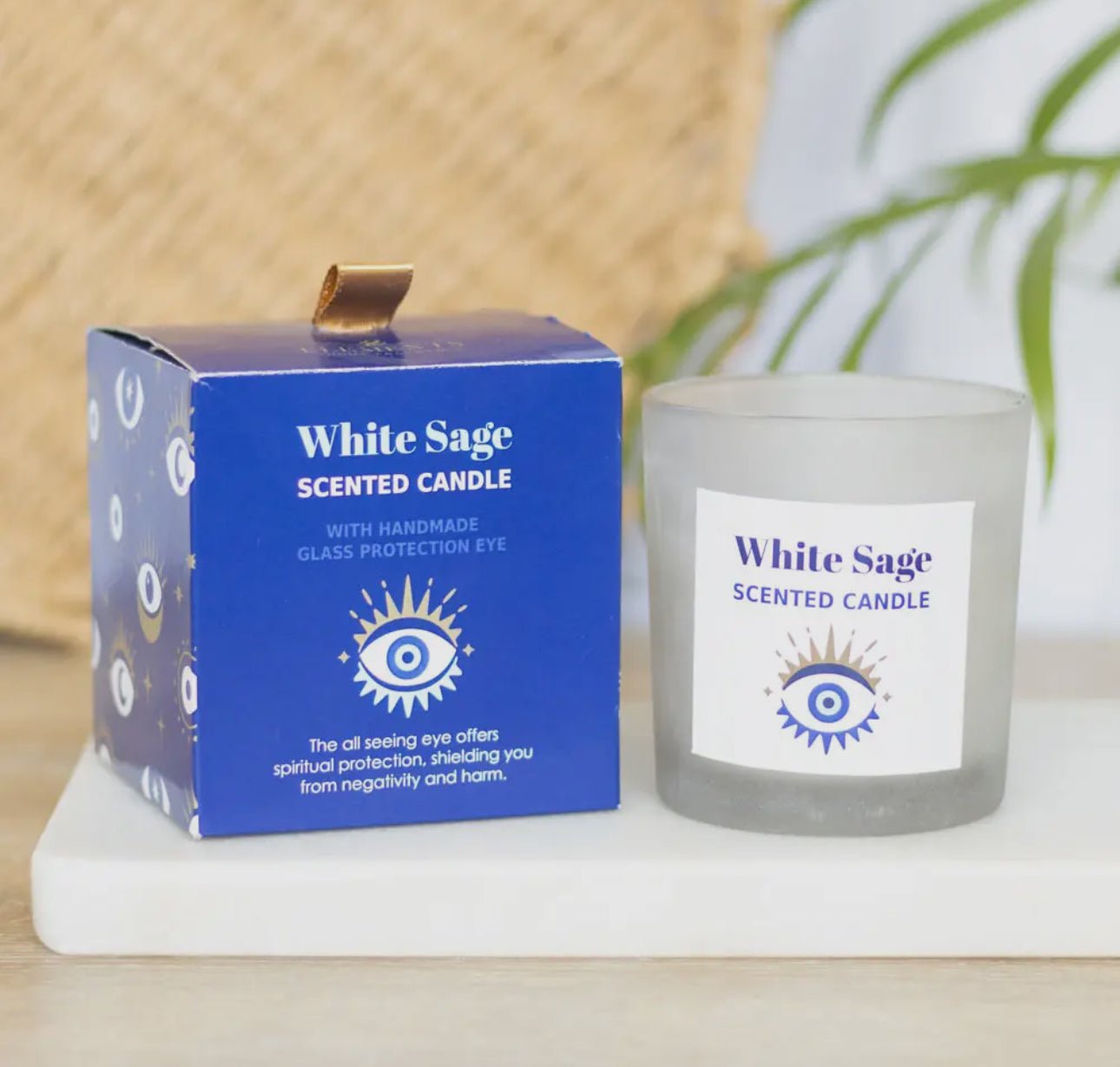 Evil Eye Protection Candle - Celestial Avenue