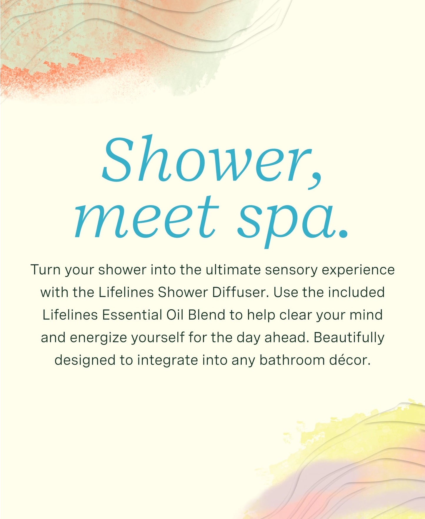 Lifelines Shower Diffuser - Celestial Avenue